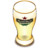 Heineken beer glass